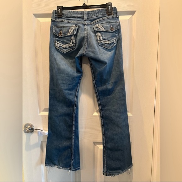 Buckle BKE Starlite Womens 28x31.5 Low Rise Denim
Jeans Stretch Medium Wash - Picture 4 of 11